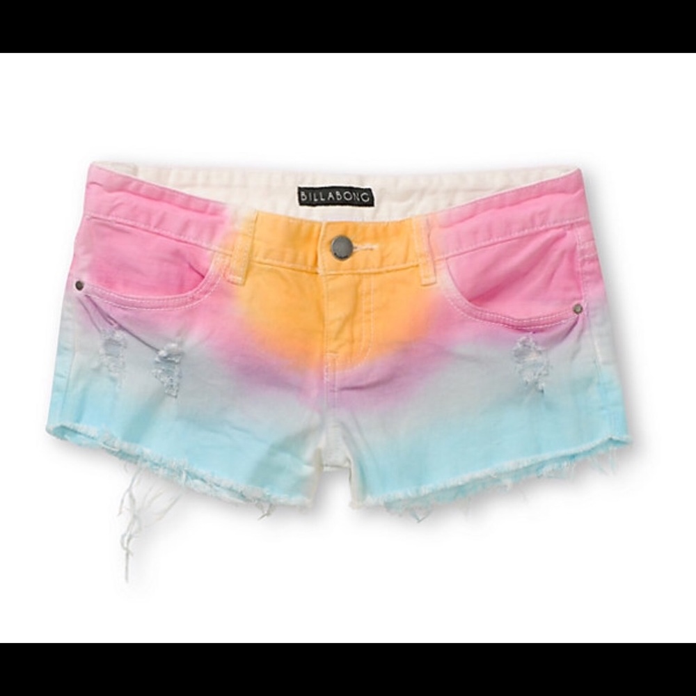 NWOT Billabong Tie Dye Shorts